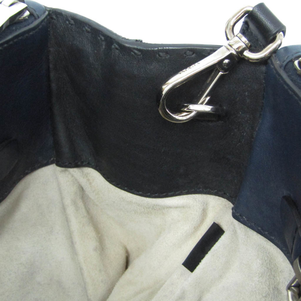 PRADA Black Leather Shoulder Bag - Picture 15 of 16
